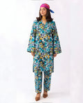 2-PC Print Lawn (Unstitch) 01