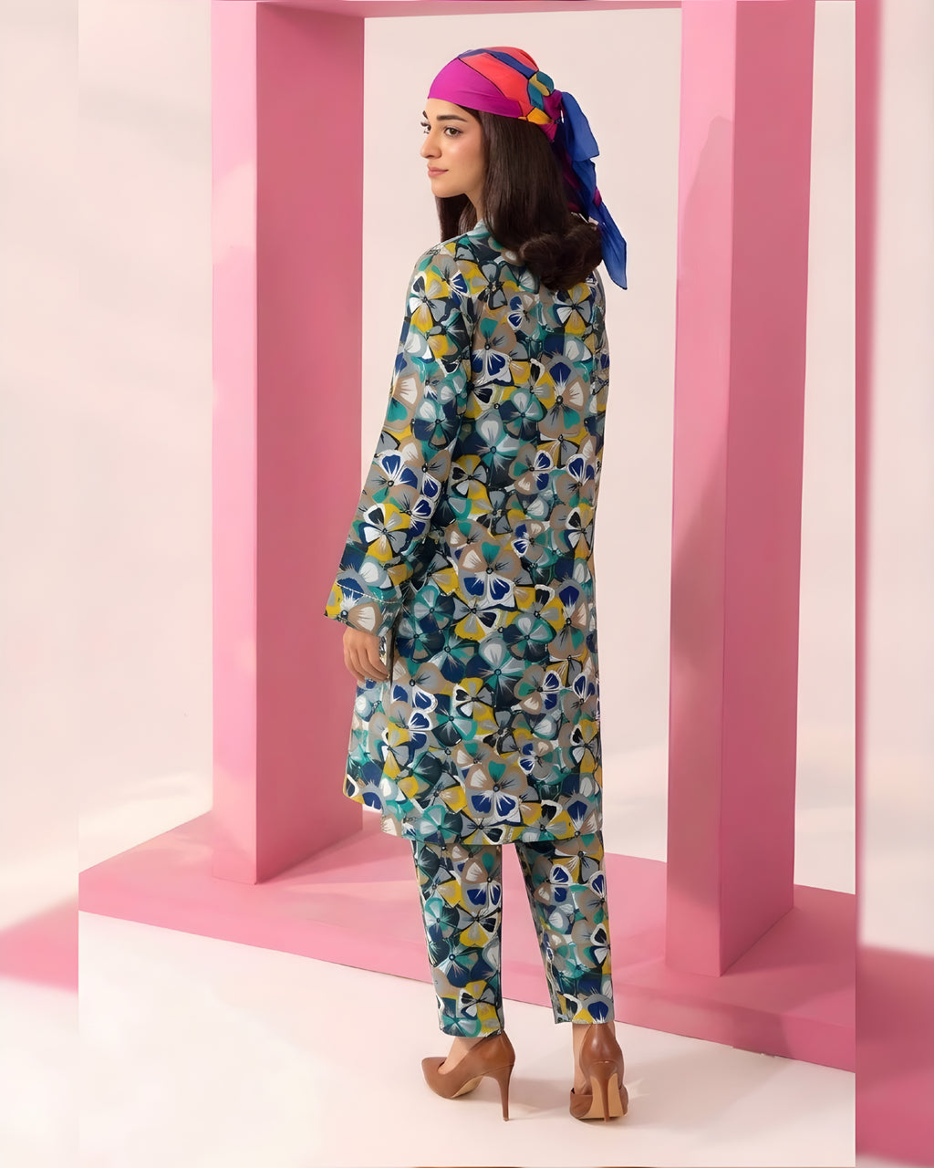 2-PC Print Lawn (Unstitch) 02