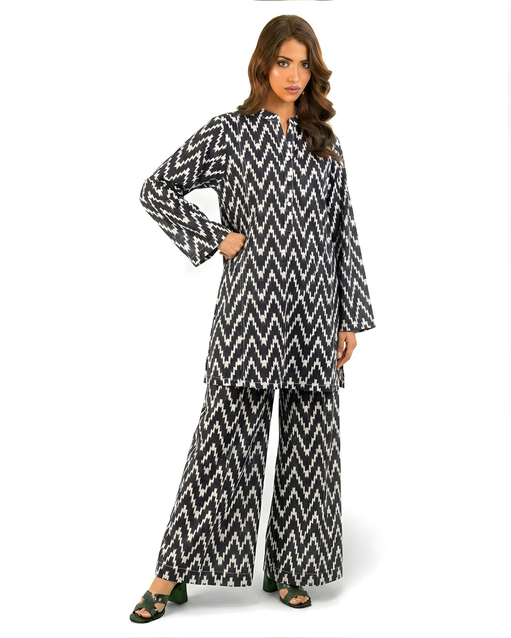 2-PC Print Lawn (Unstitch) 04