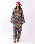 2-PC Print Lawn (Unstitch) 09