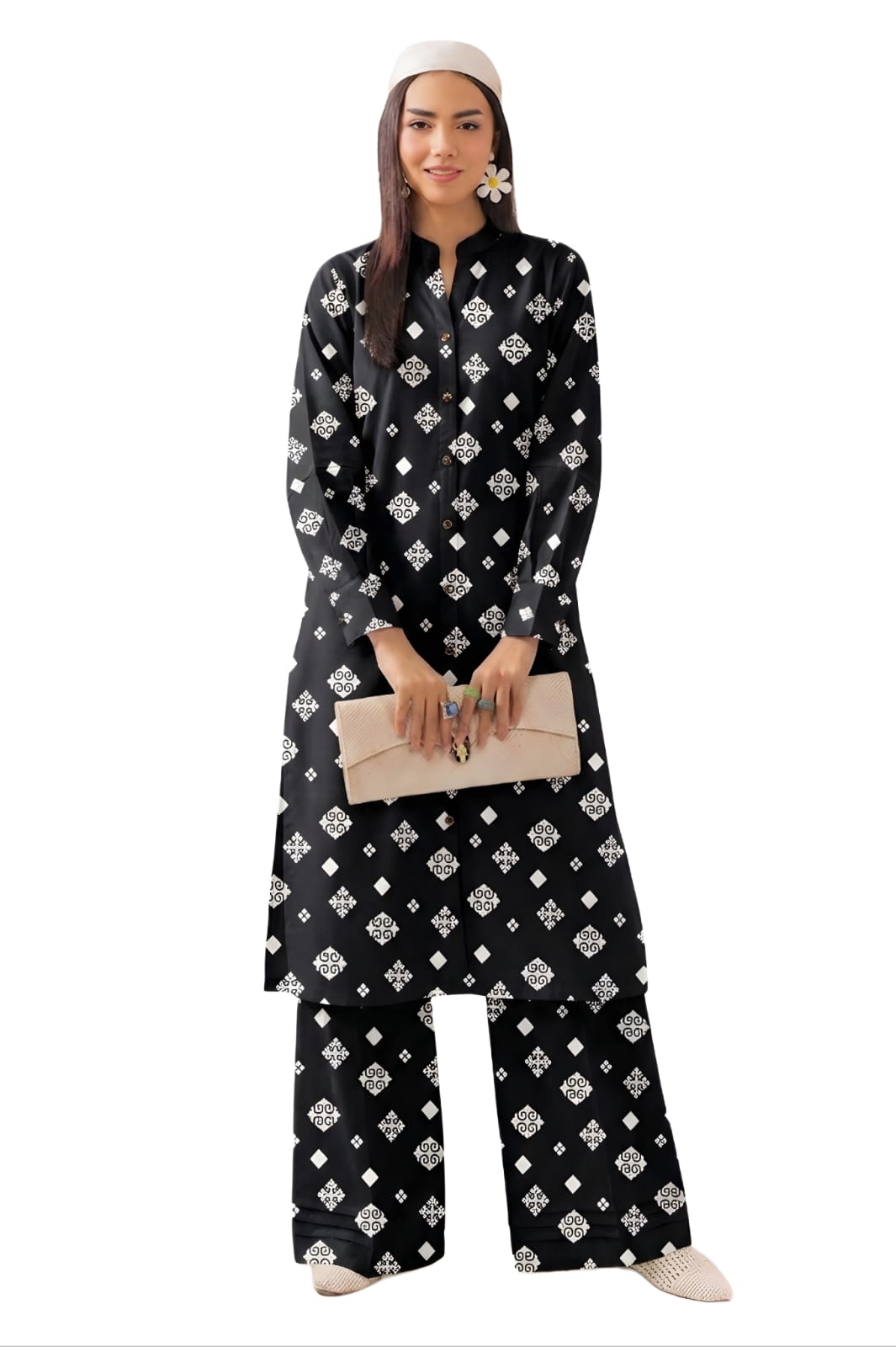 2-PC Print Lawn (Unstitch) 11