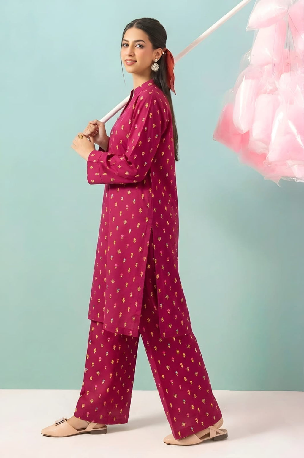 2-PC Print Lawn (Unstitch) 35