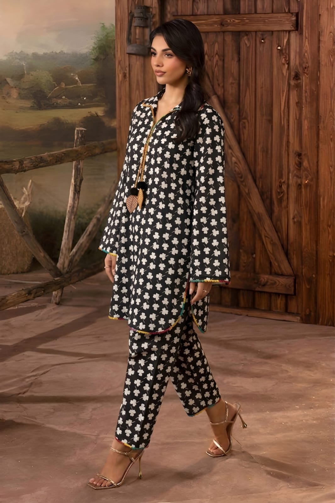 2-PC Print Lawn (Unstitch) 36