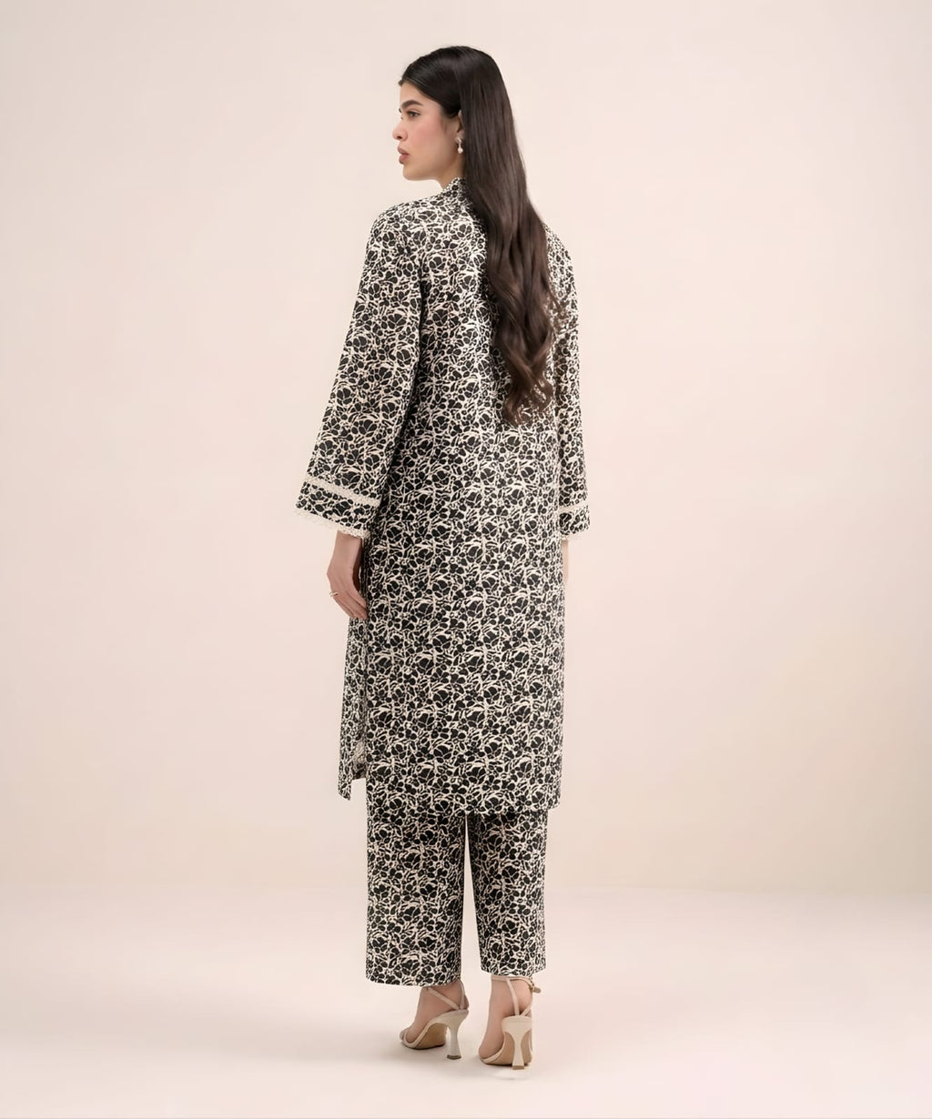 2-PC Print Lawn (Unstitch) 34