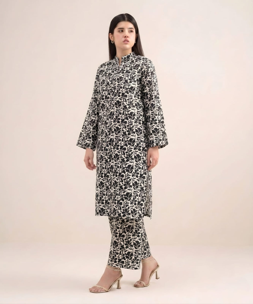 2-PC Print Lawn (Unstitch) 34