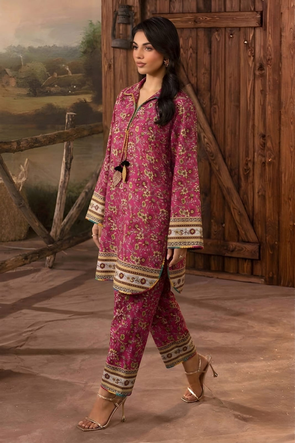 2-PC Print Lawn (Unstitch) 14
