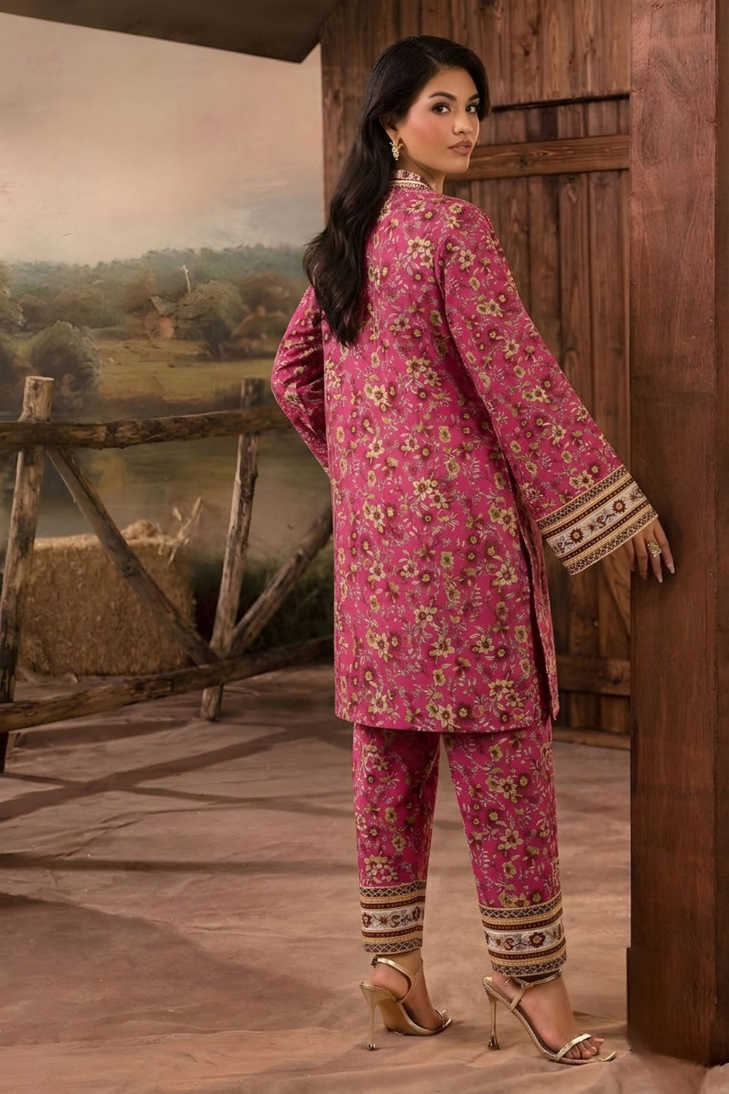 2-PC Print Lawn (Unstitch) 14