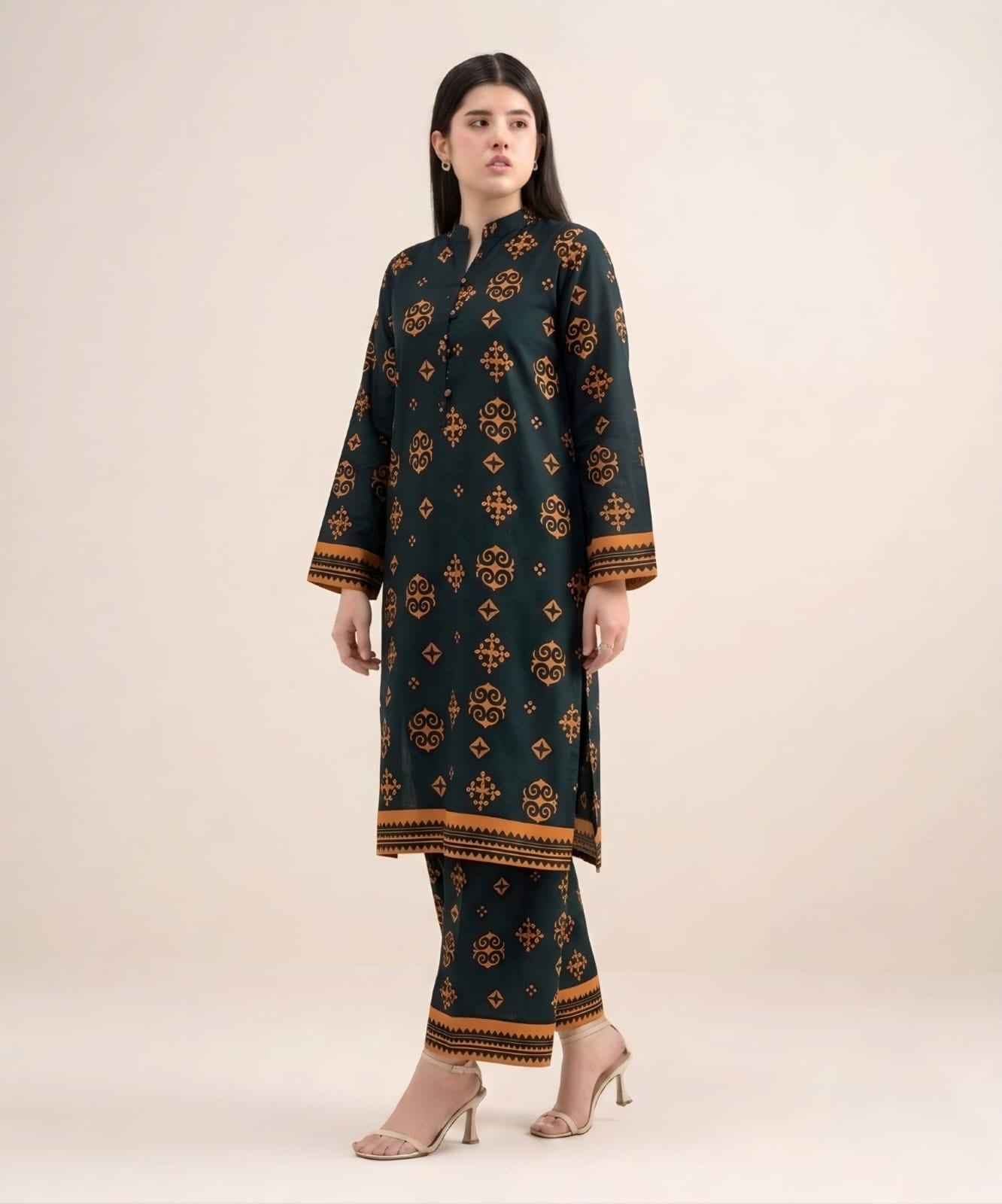 2-PC Print Lawn (Unstitch) 12