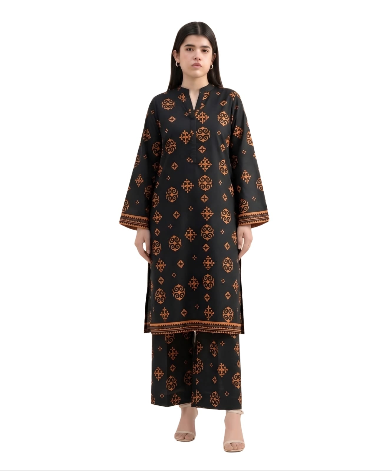2-PC Print Lawn (Unstitch) 12