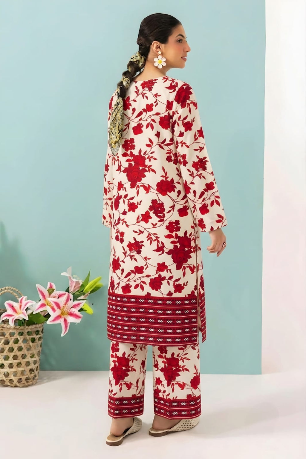 2-PC Print Lawn (Unstitch) 10