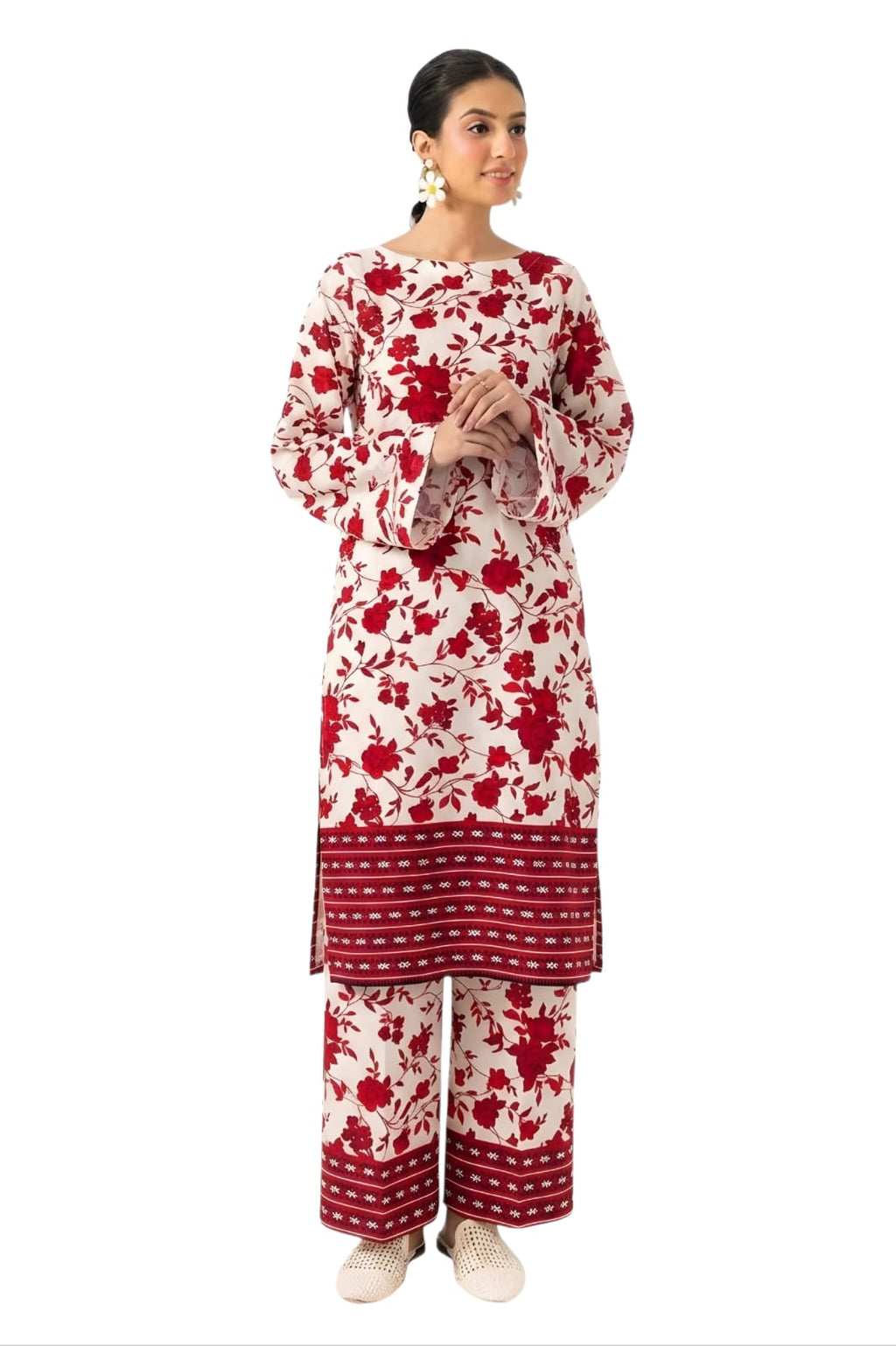 2-PC Print Lawn (Unstitch) 10