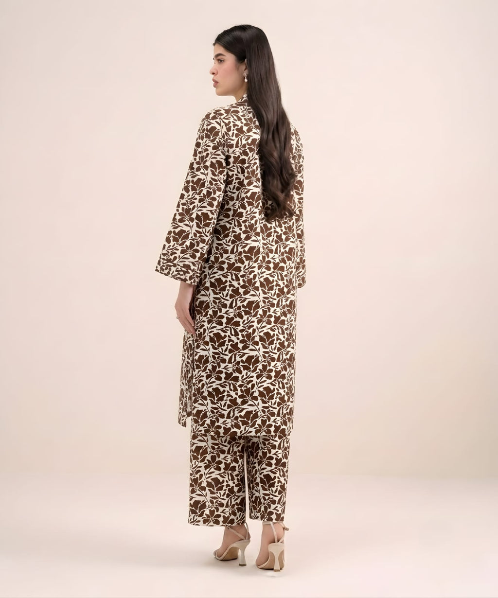 2-PC Print Lawn (Unstitch) 08