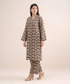 2-PC Print Lawn (Unstitch) 08