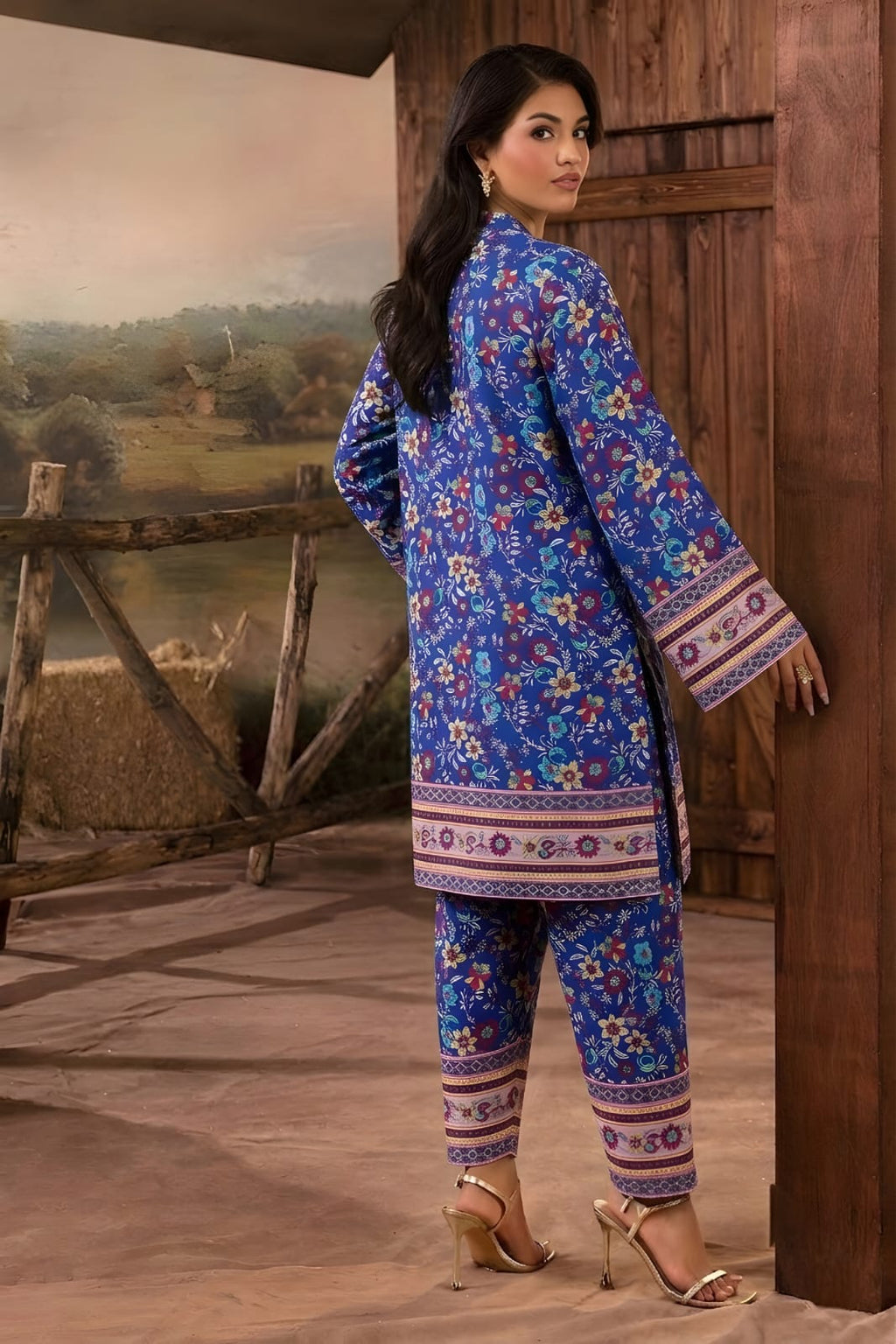 2-PC Print Lawn (Unstitch) 13