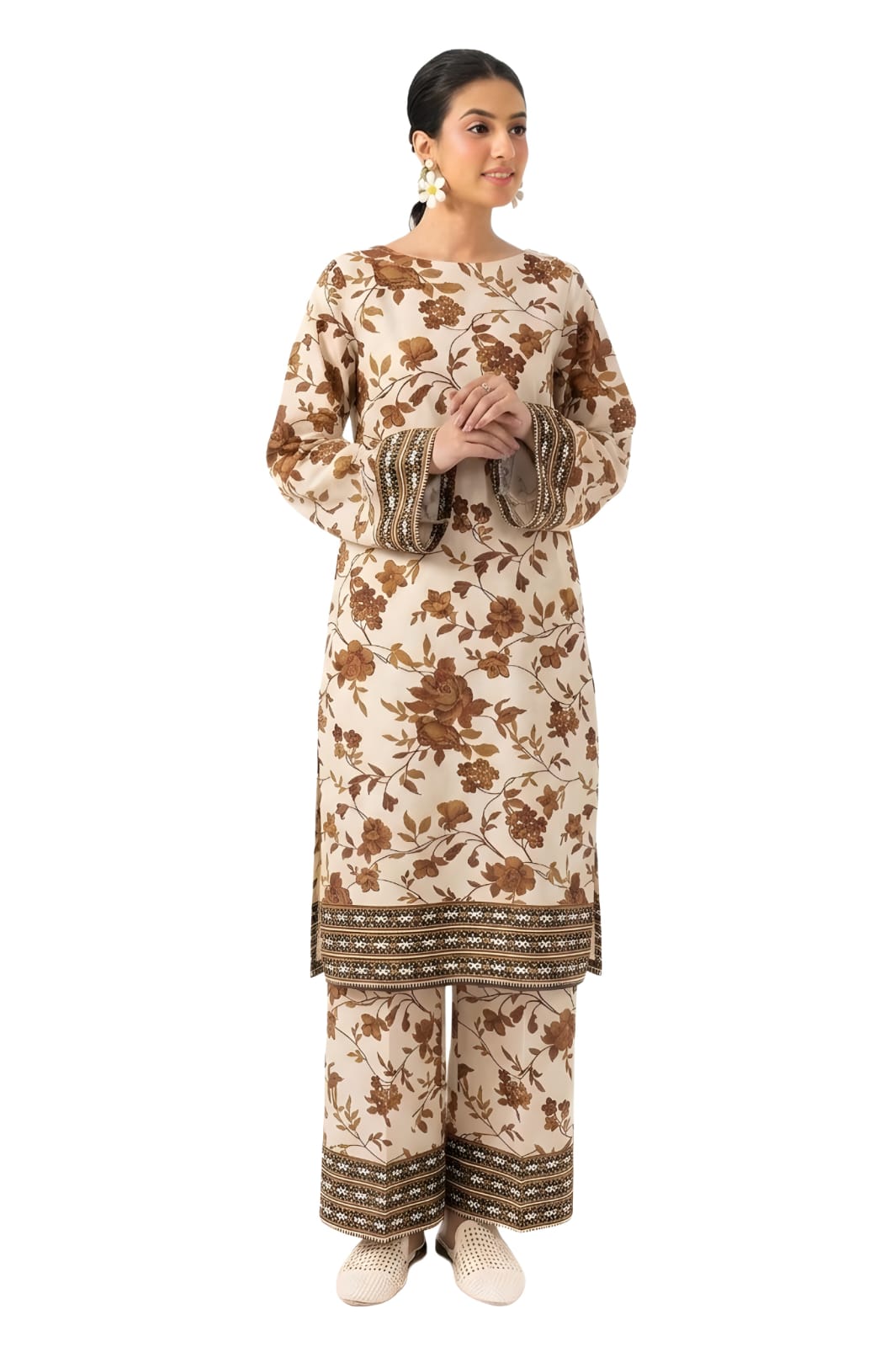 2-PC Print Lawn (Unstitch) 38