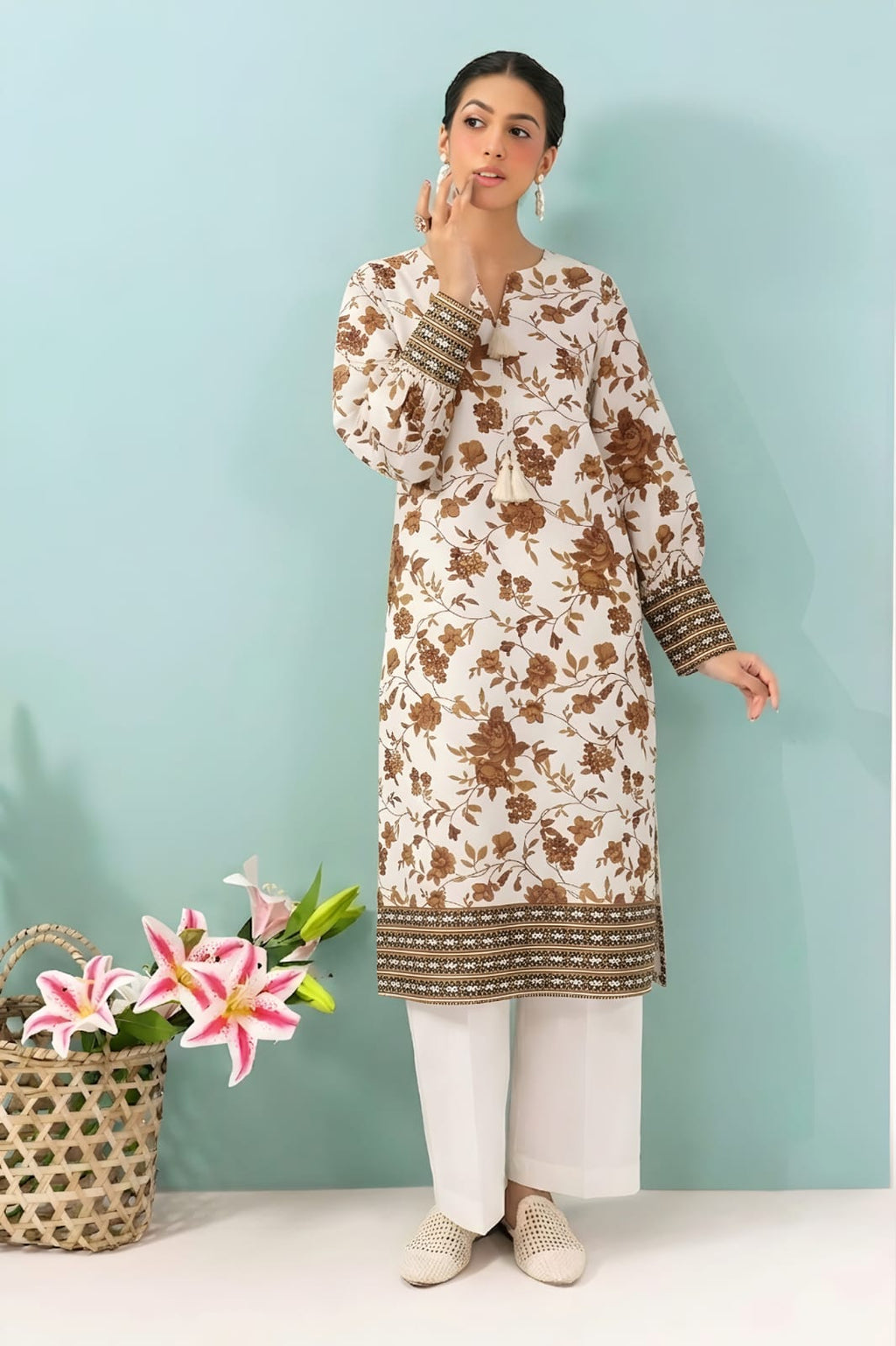 2-PC Print Lawn (Unstitch) 38