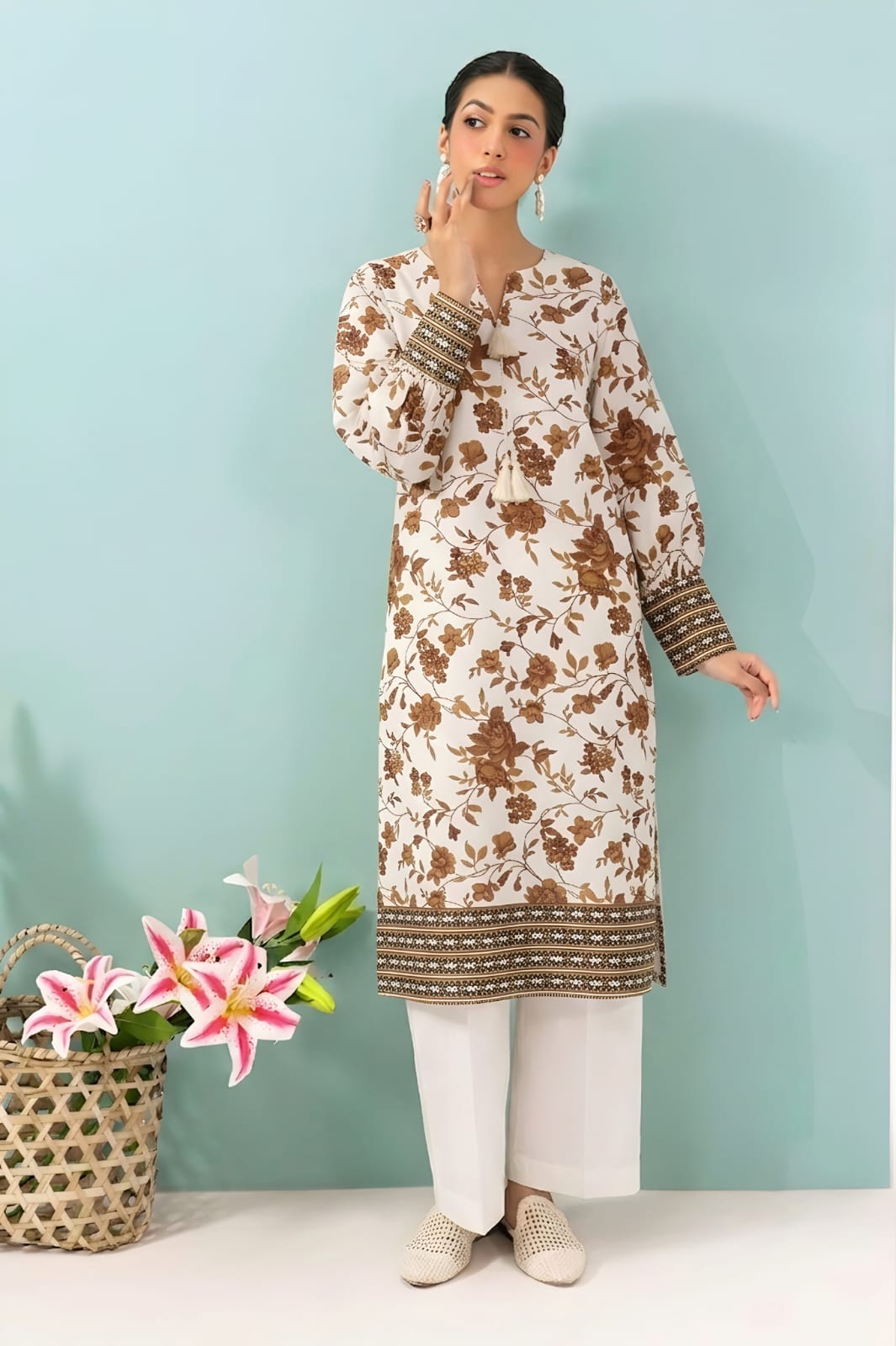 2-PC Print Lawn (Unstitch) 38