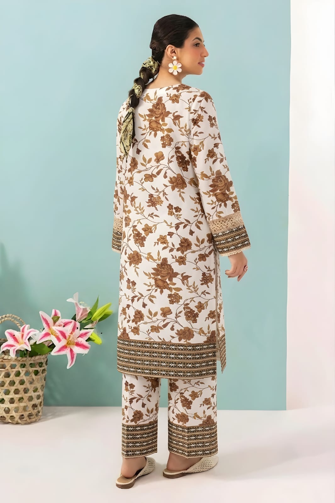 2-PC Print Lawn (Unstitch) 38
