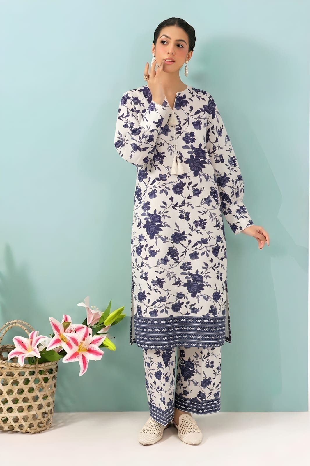 2-PC Print Lawn (Unstitch) 39