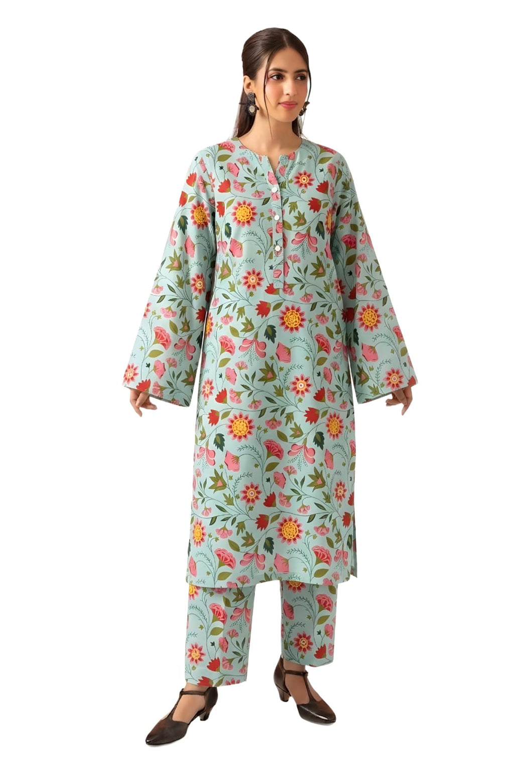 2-PC Print Lawn (Unstitch) 43