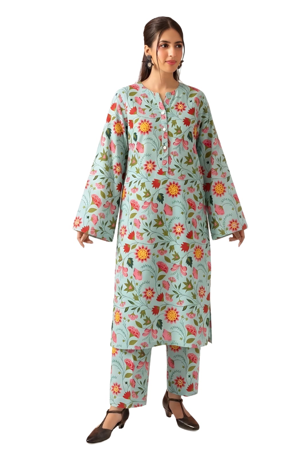 2-PC Print Lawn (Unstitch) 43