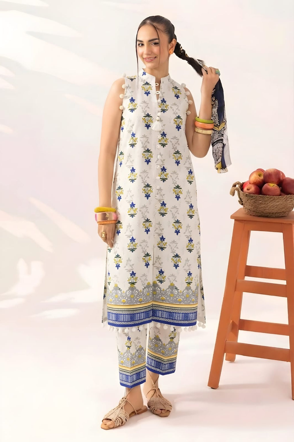 2-PC Print Lawn (Unstitch) 41
