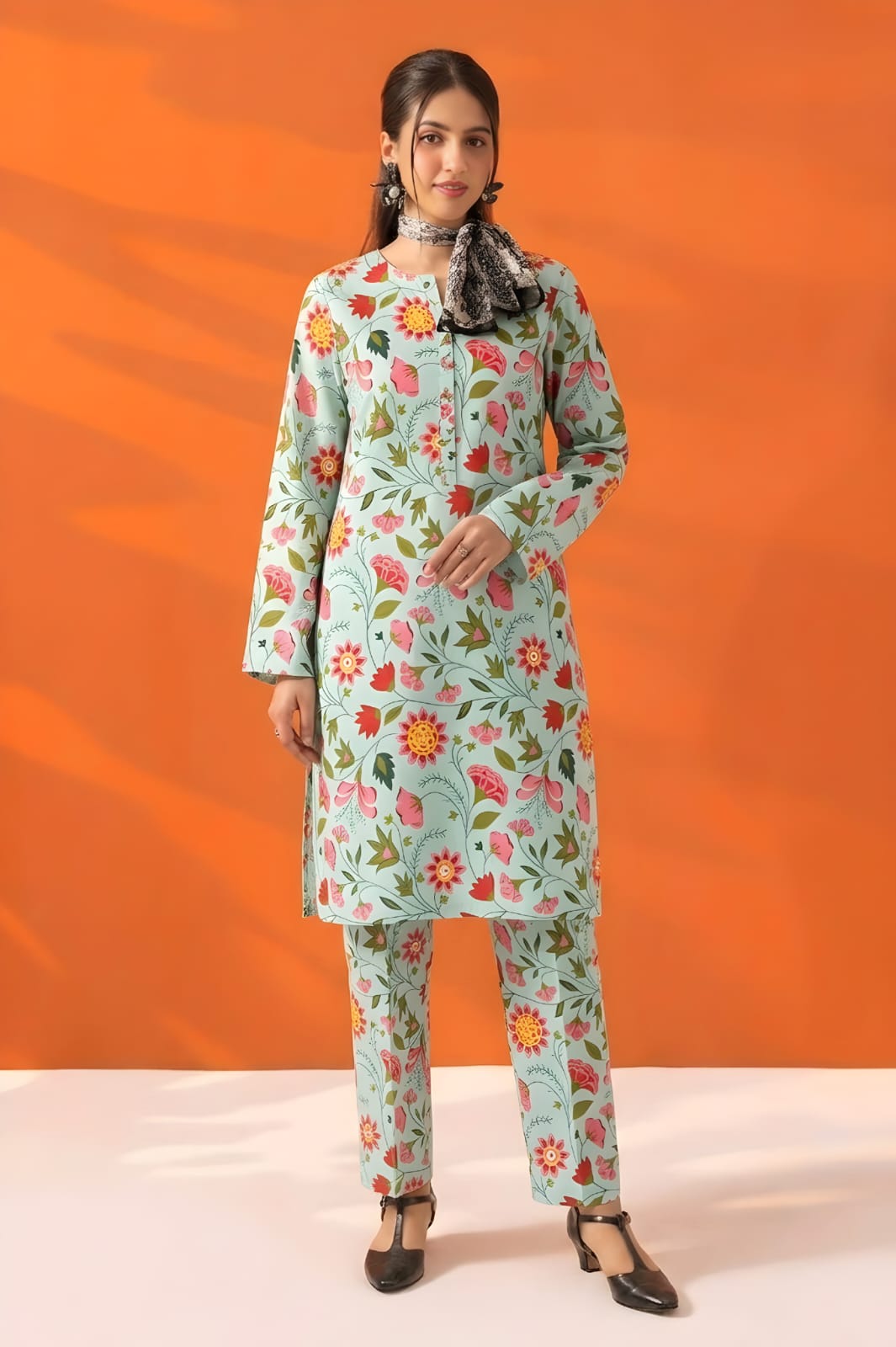 2-PC Print Lawn (Unstitch) 43