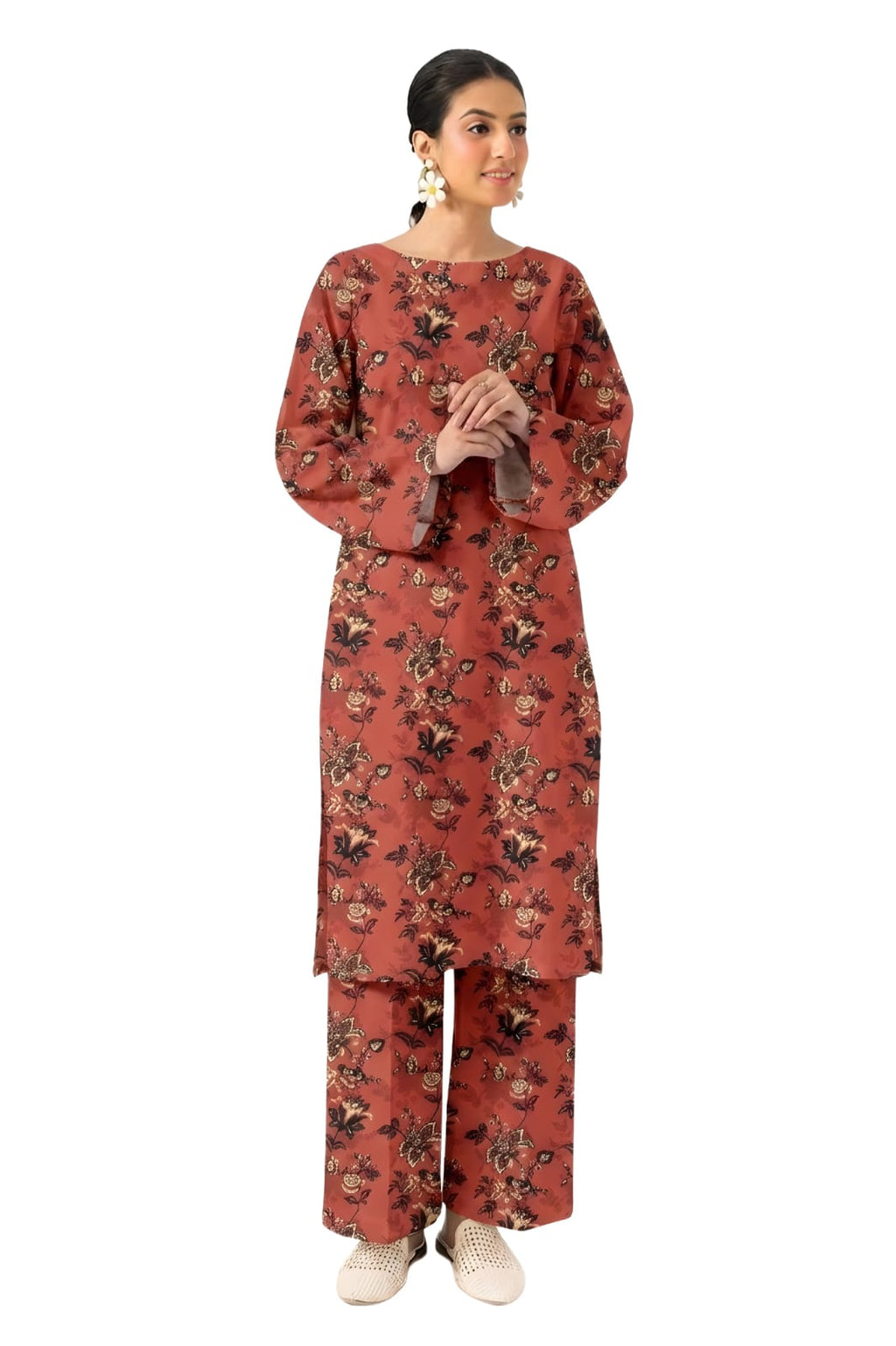 2-PC Print Lawn (Unstitch) 42